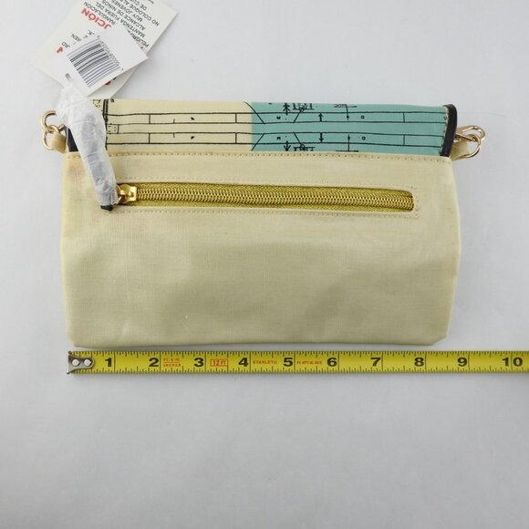 New Walt Disney World Parks Exclusive Crossbody Bag Purse NWT Turquoise - Picture 3 of 6